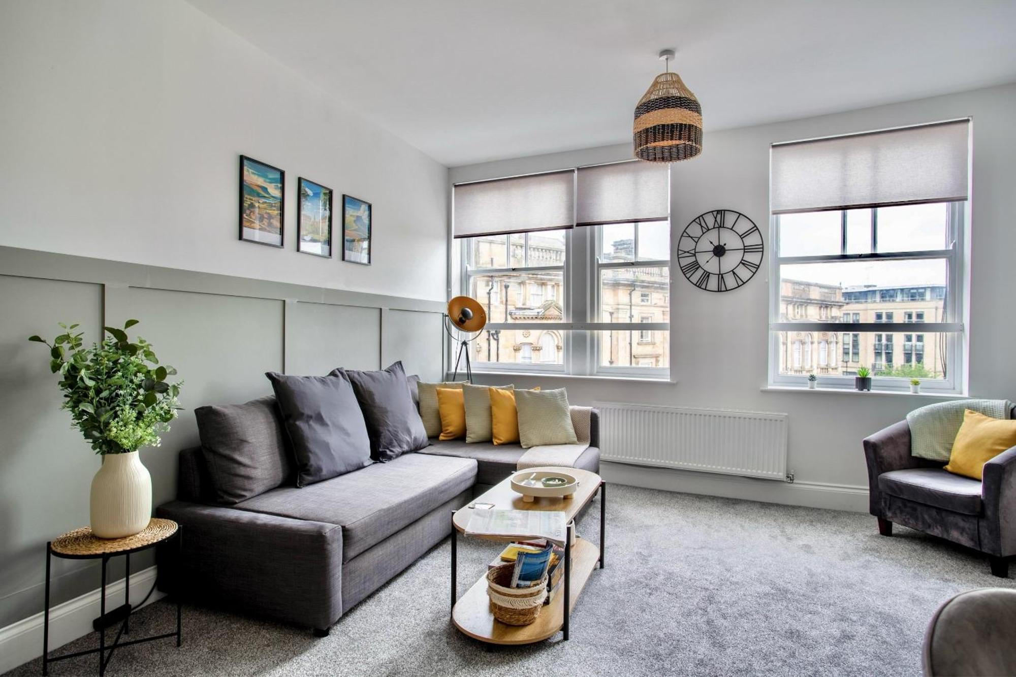 The Yorkshire Crown - Luxury Apartment - Free Parking Nearby Harrogate Esterno foto